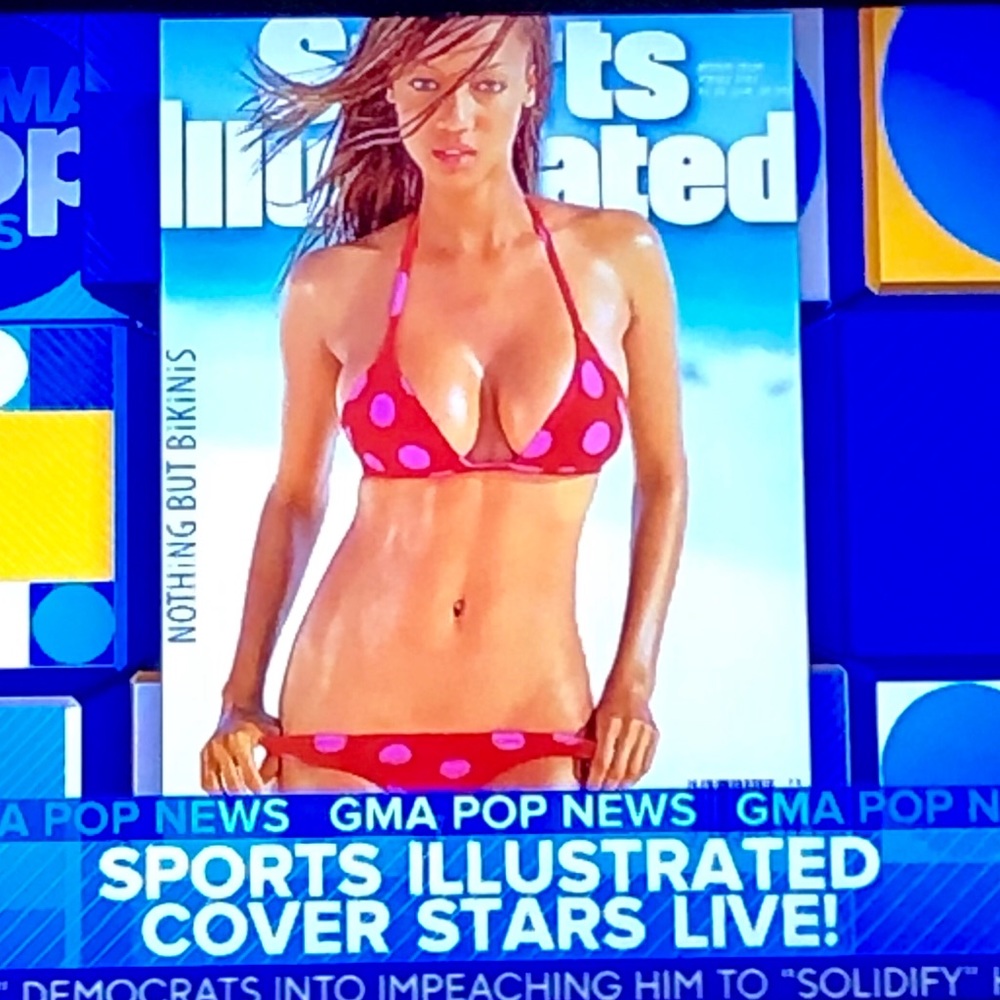 Tyra Banks Famous Sports Illustrated Cover Bikini
